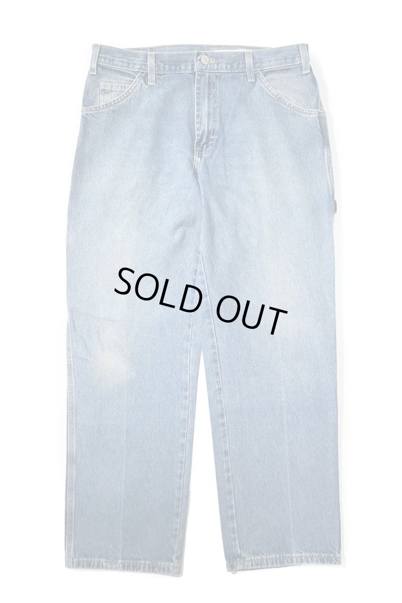 画像1: 00s Used Dickies Denim Carpenter Pants (1)