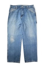 画像1: 00s Used Dickies Denim Carpenter Pants (1)