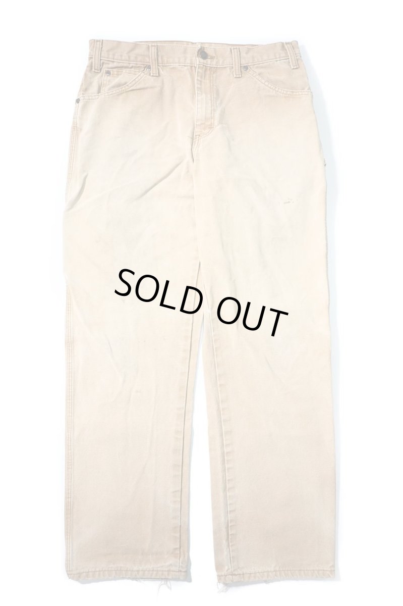 画像1: 00s Used Dickies Duck Carpenter Pants Brown (1)