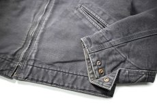 画像4: 08' Used Carhartt Blanket Lined Duck Detroit Jacket Petrol Blue (4)