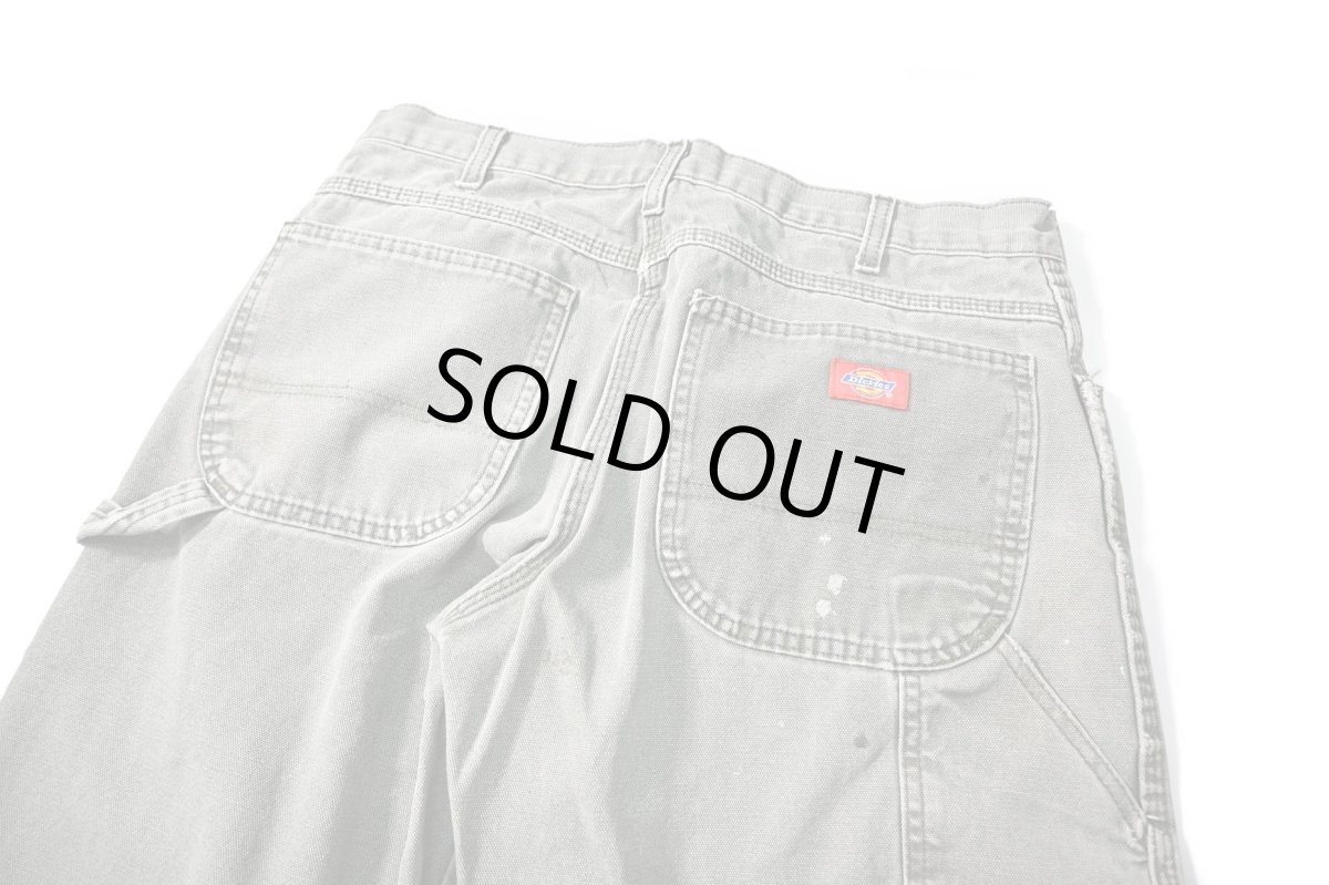 画像5: 00s Used Dickies Duck Carpenter Pants Moss (5)