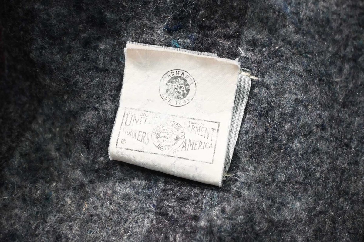 画像7: 00s Used Carhartt Blanket Lined Duck Detroit Jacket Brown made in USA (7)