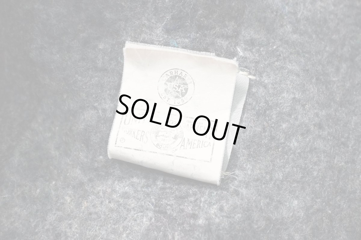 画像7: 00s Used Carhartt Blanket Lined Duck Detroit Jacket Brown made in USA (7)