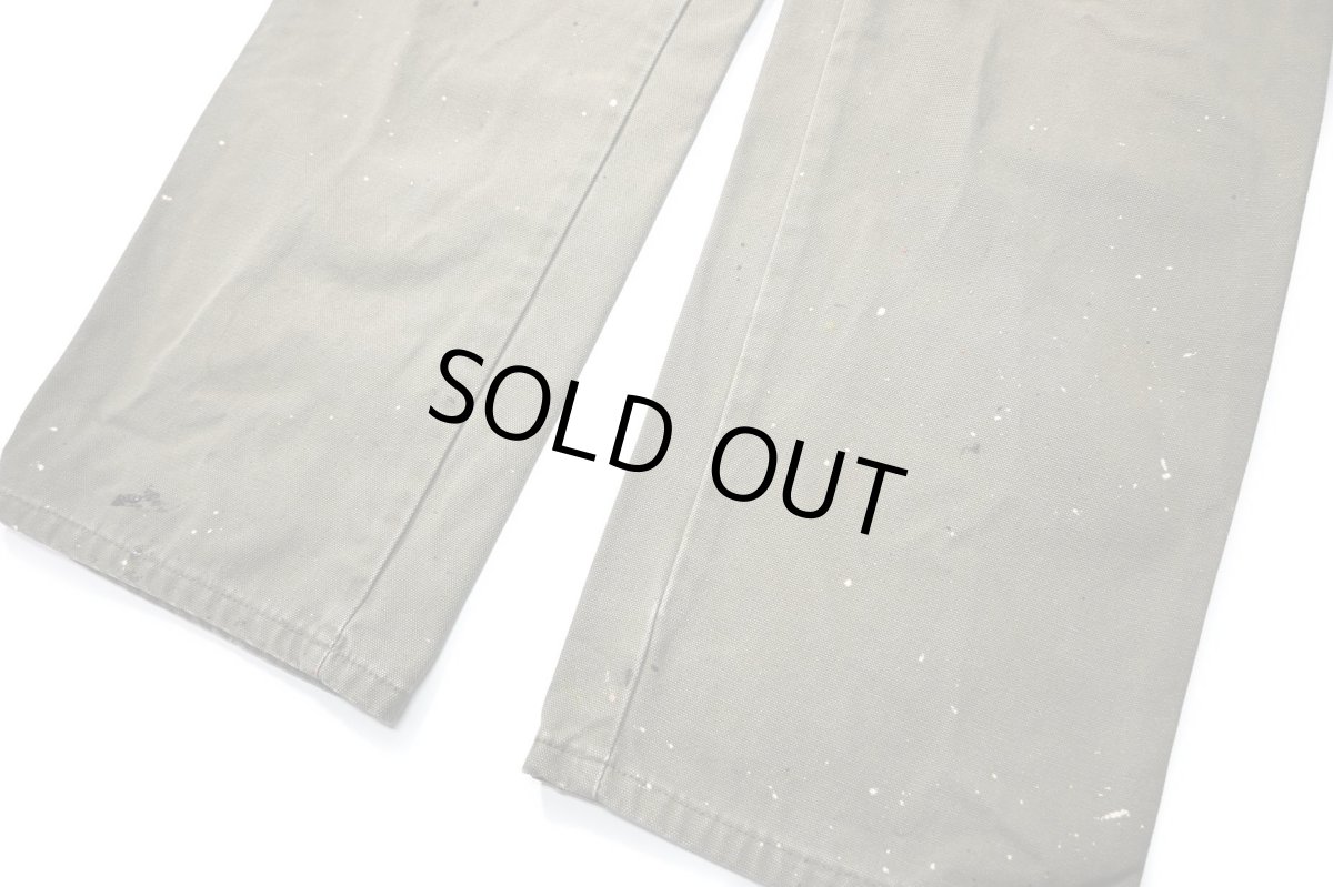 画像3: 00s Used Dickies Duck Carpenter Pants Moss (3)