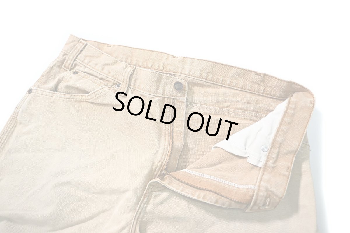 画像5: 00s Used Dickies Duck Carpenter Pants Brown (5)