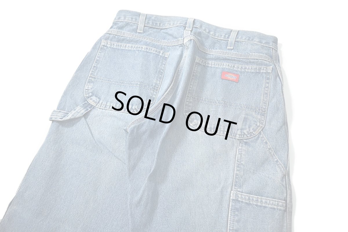 画像4: 00s Used Dickies Denim Carpenter Pants (4)