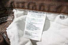 画像7: 15' Used Dickies Duck Carpenter Pants Dark Brown (7)