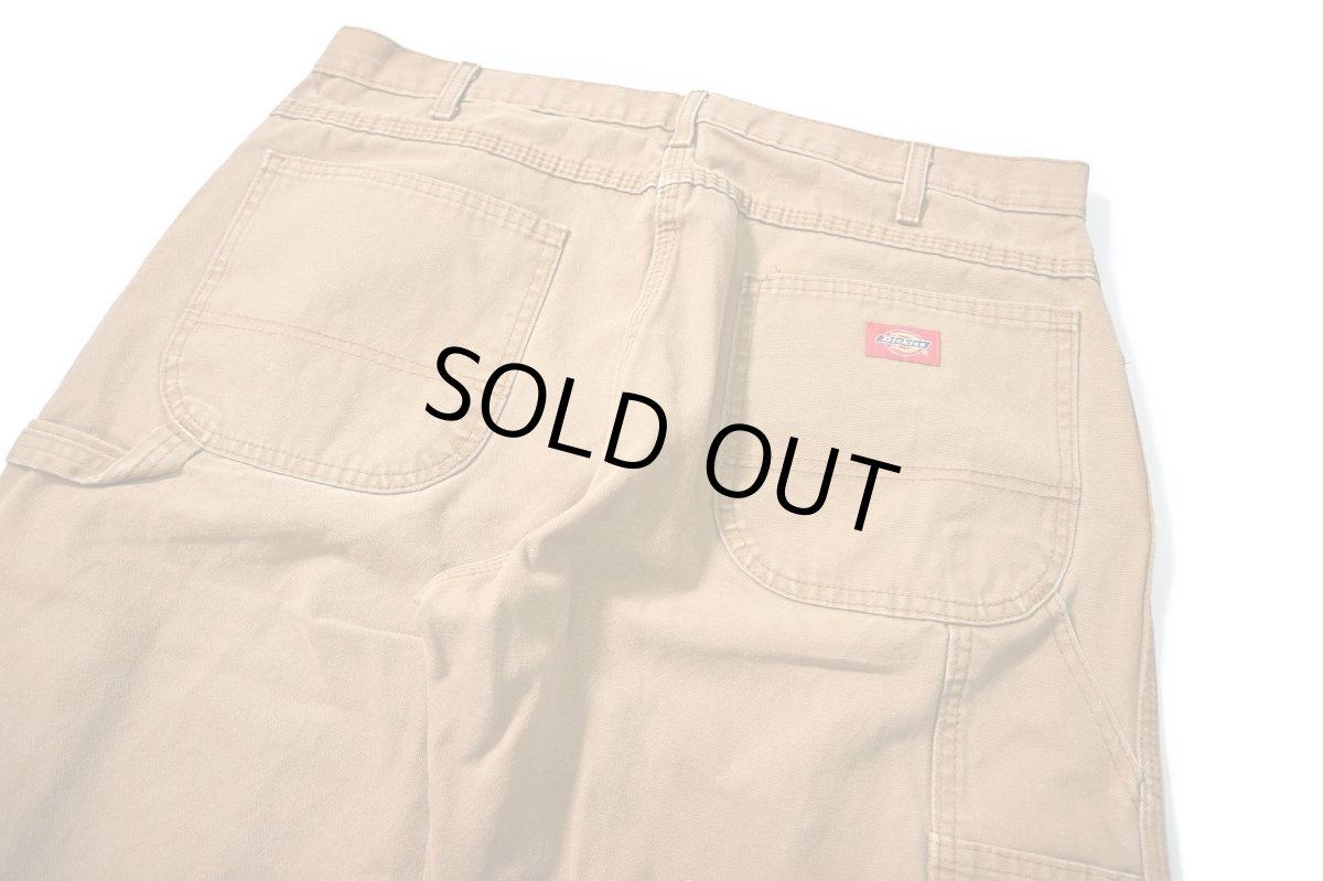 画像4: 00s Used Dickies Duck Carpenter Pants Brown (4)
