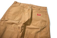 画像4: 00s Used Dickies Duck Carpenter Pants Brown (4)