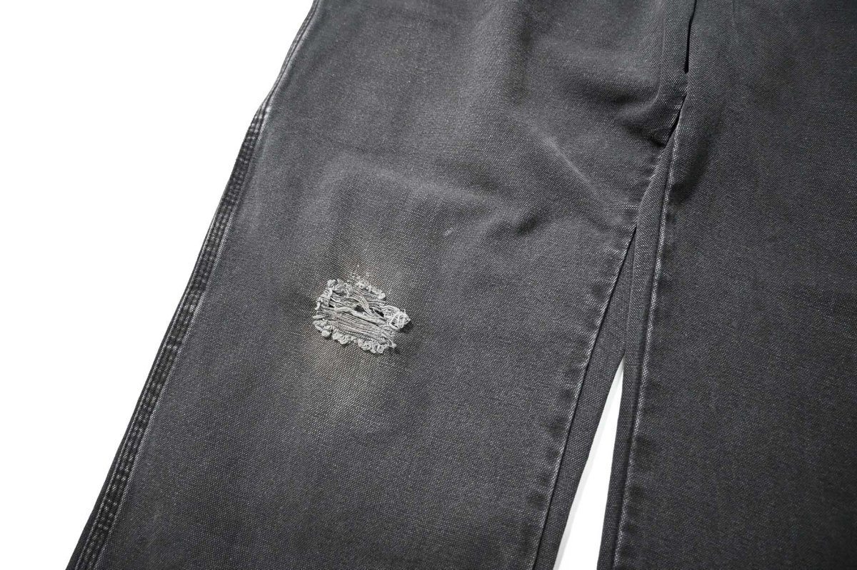 画像4: 18' Used Dickies Duck Carpenter Pants Black (4)