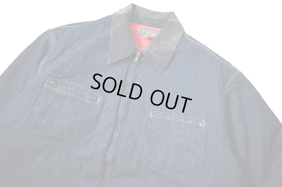 画像3: 70s Used Osh Kosh Quilt Lined Denim Work Jacket made in USA (3)