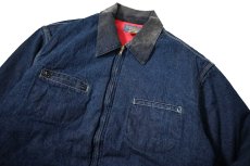画像3: 70s Used Osh Kosh Quilt Lined Denim Work Jacket made in USA (3)