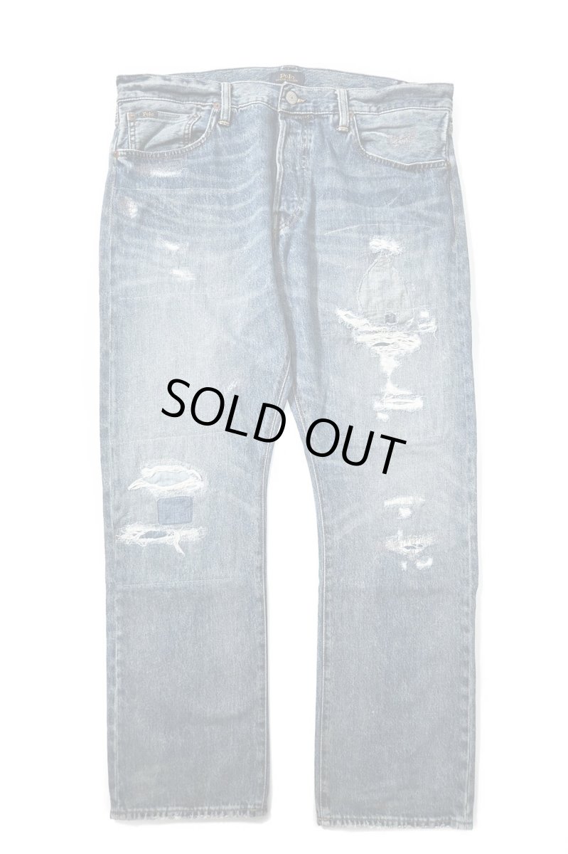 画像1: Used Polo Ralph Lauren Denim Pants Varick Slim Straight ラルフローレン (1)
