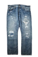 画像1: Used Polo Ralph Lauren Denim Pants Varick Slim Straight ラルフローレン (1)