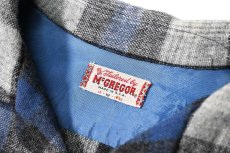 画像4: 60s Used McGregor Wool Open Collar Shirt made in USA (4)