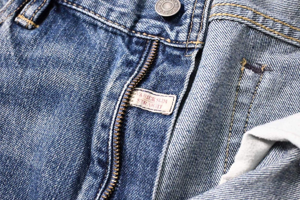 画像7: Used Polo Ralph Lauren Denim Pants Varick Slim Straight ラルフローレン (7)