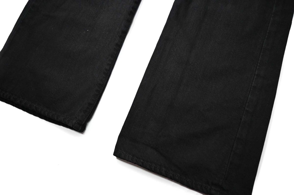 画像3: Used Polo Ralph Lauren Denim Pants Boot Cut 750 Black ラルフローレン (3)