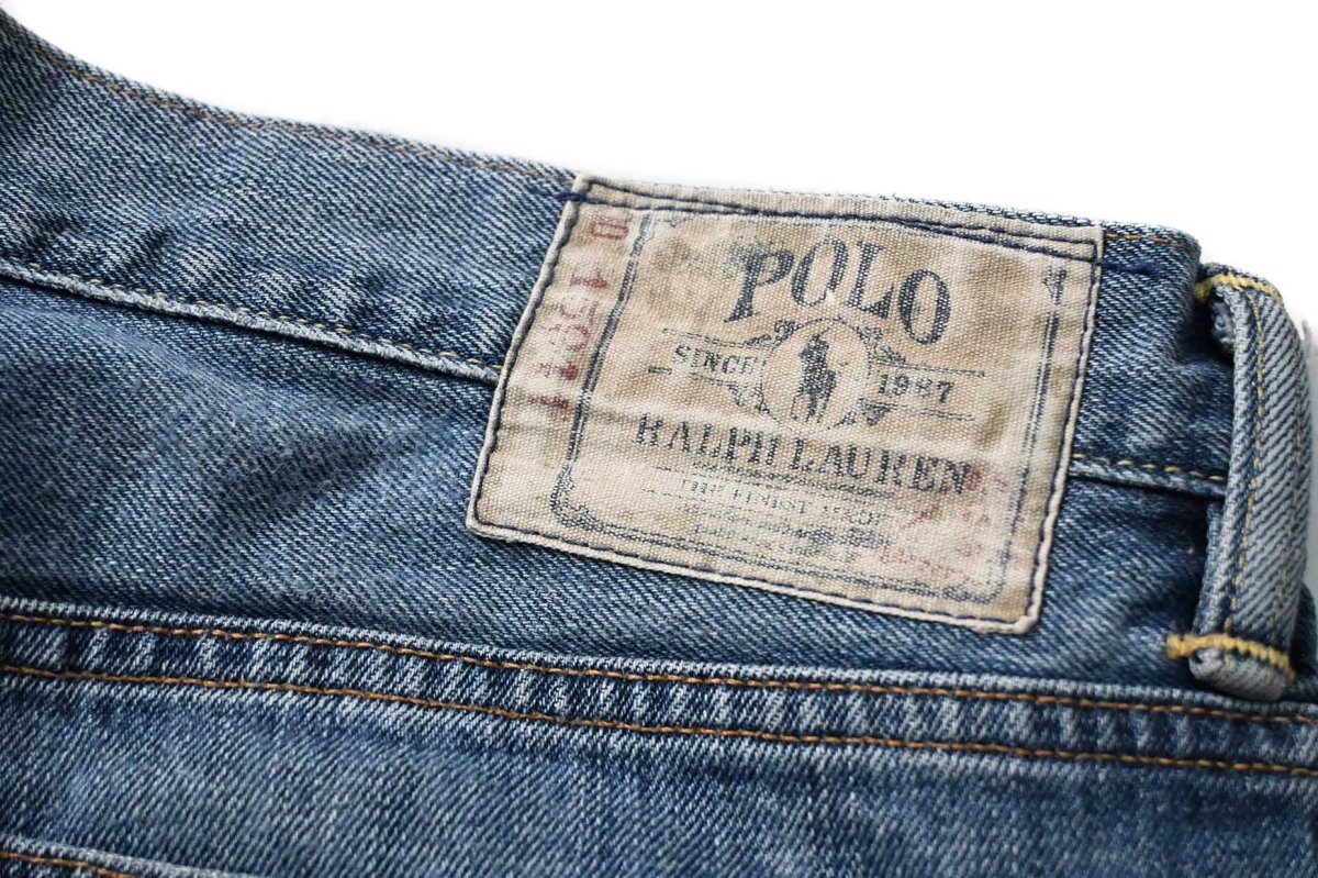 画像5: Used Polo Ralph Lauren Denim Pants Vintage 67 ラルフローレン (5)