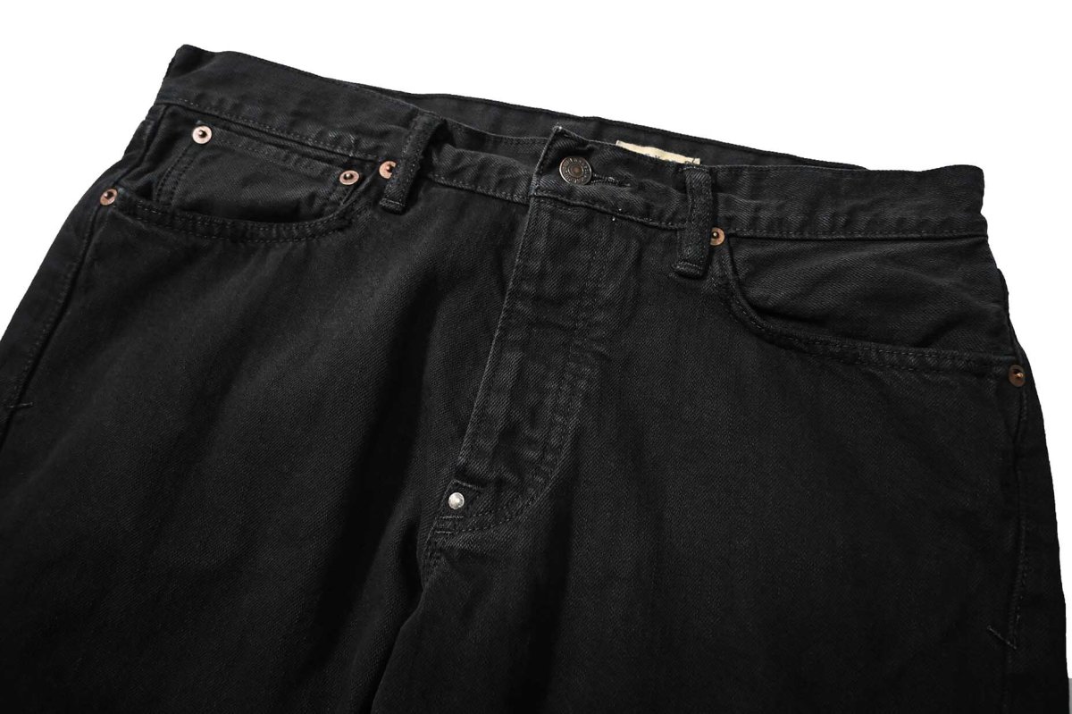 画像2: Used Polo Ralph Lauren Denim Pants Boot Cut 750 Black ラルフローレン (2)