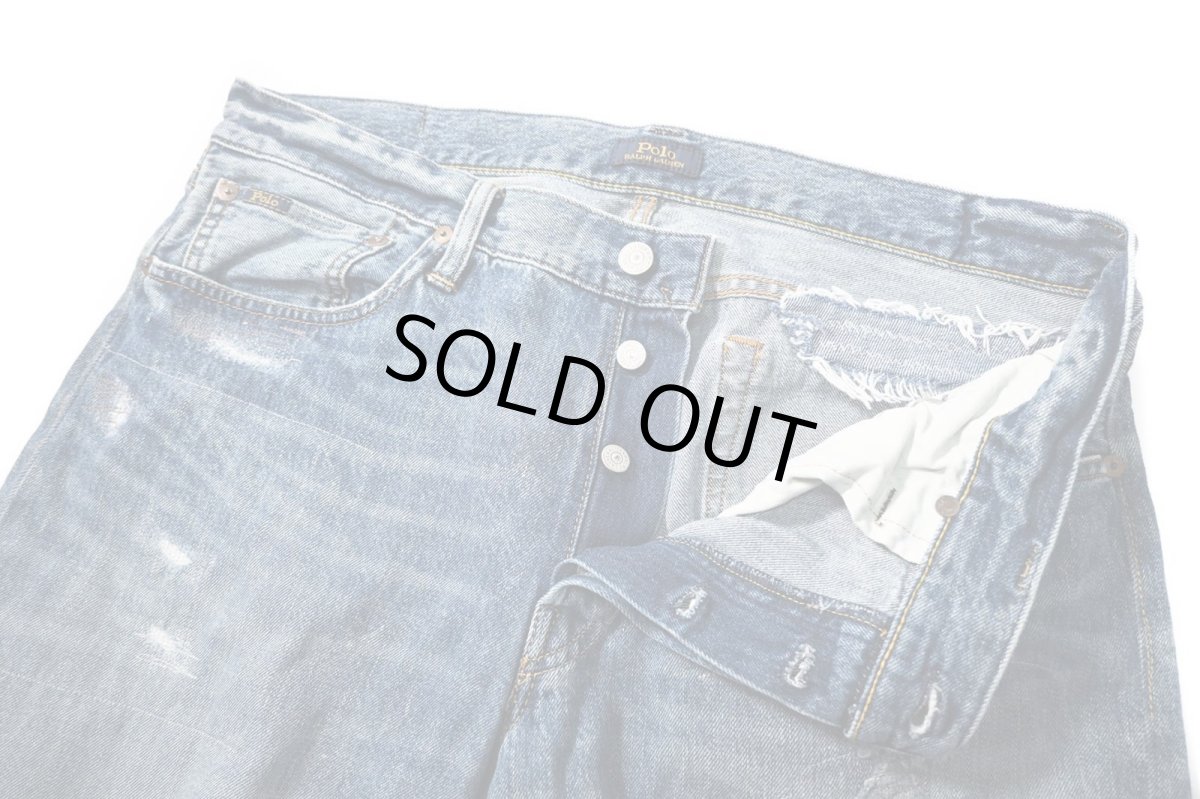 画像7: Used Polo Ralph Lauren Denim Pants Varick Slim Straight ラルフローレン (7)