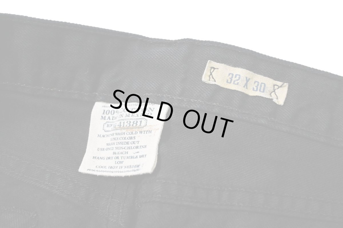 画像8: Used Polo Ralph Lauren Denim Pants Boot Cut 750 Black ラルフローレン (8)