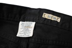 画像8: Used Polo Ralph Lauren Denim Pants Boot Cut 750 Black ラルフローレン (8)