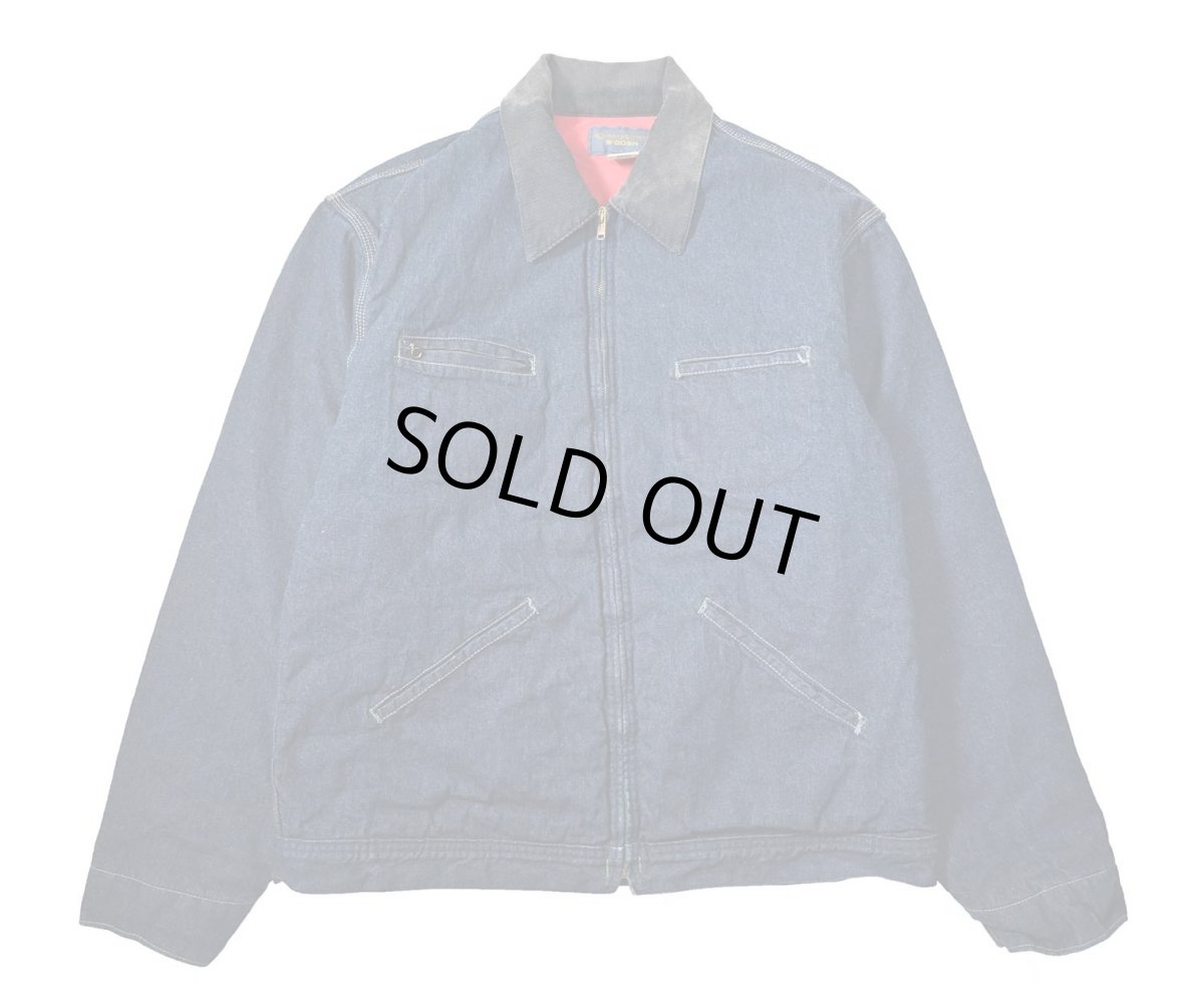 画像1: 70s Used Osh Kosh Quilt Lined Denim Work Jacket made in USA (1)