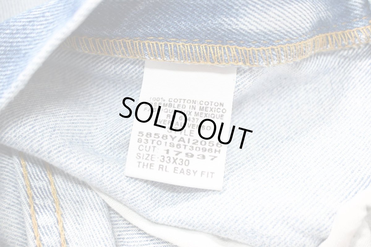 画像9: Used Polo Jeans Co. Easy Fit Denim Pants ラルフローレン (9)