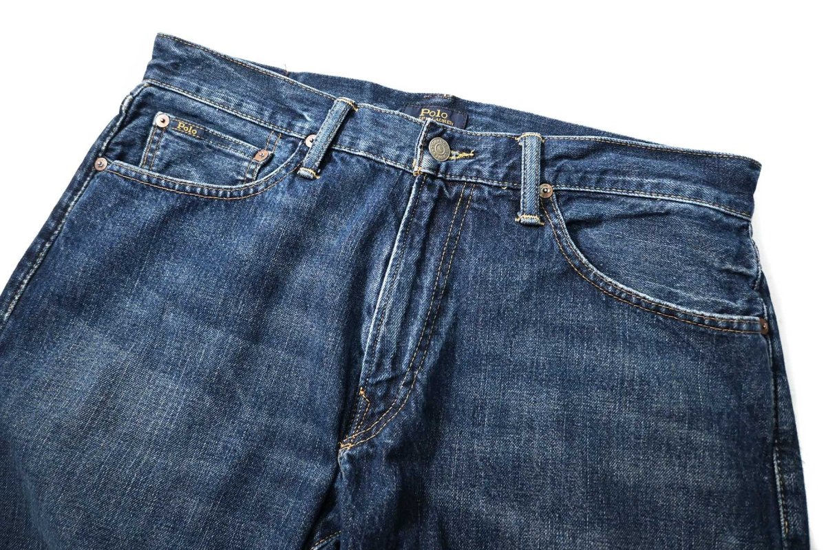 画像2: Used Polo Ralph Lauren Denim Pants Hampton Straight ラルフローレン (2)