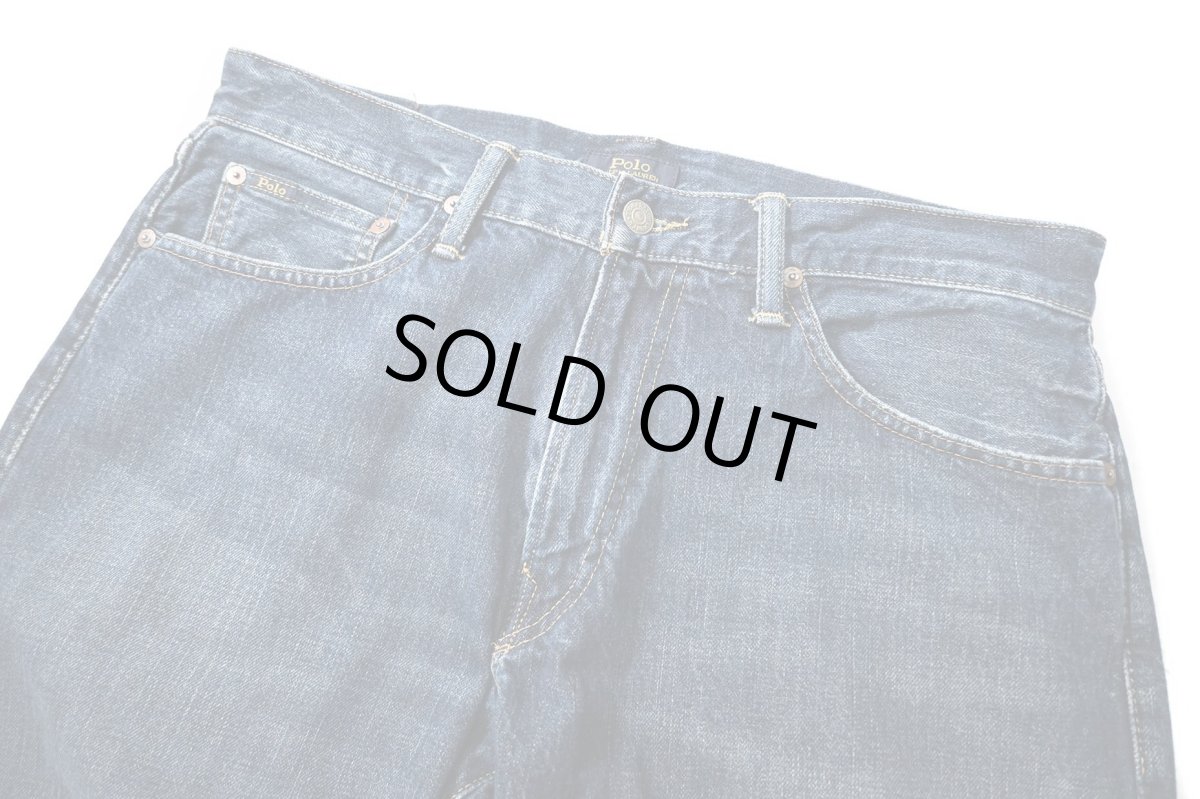 画像2: Used Polo Ralph Lauren Denim Pants Hampton Straight ラルフローレン (2)