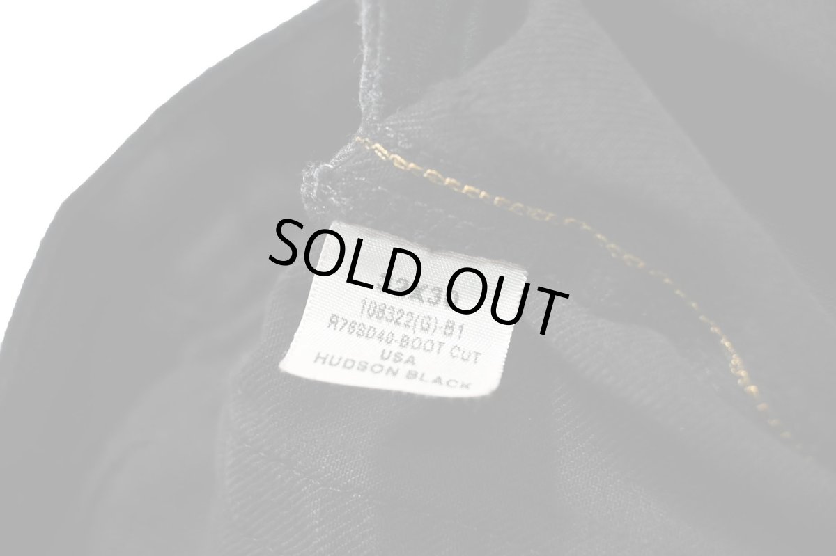 画像9: Used Polo Ralph Lauren Denim Pants Boot Cut 750 Black ラルフローレン (9)