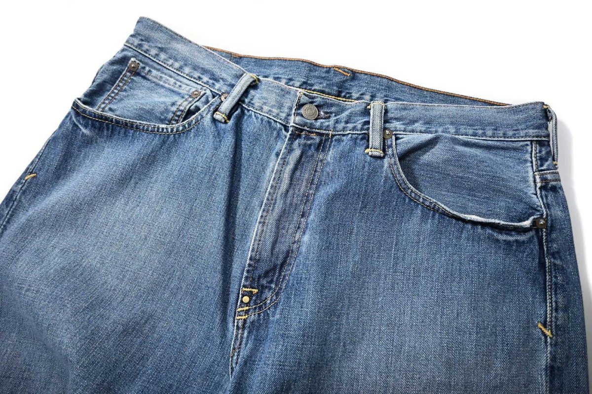 画像2: Used Polo Ralph Lauren Denim Pants Vintage 67 ラルフローレン (2)