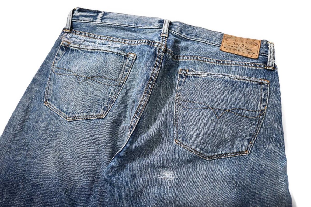 画像5: Used Polo Ralph Lauren Denim Pants Varick Slim Straight ラルフローレン (5)