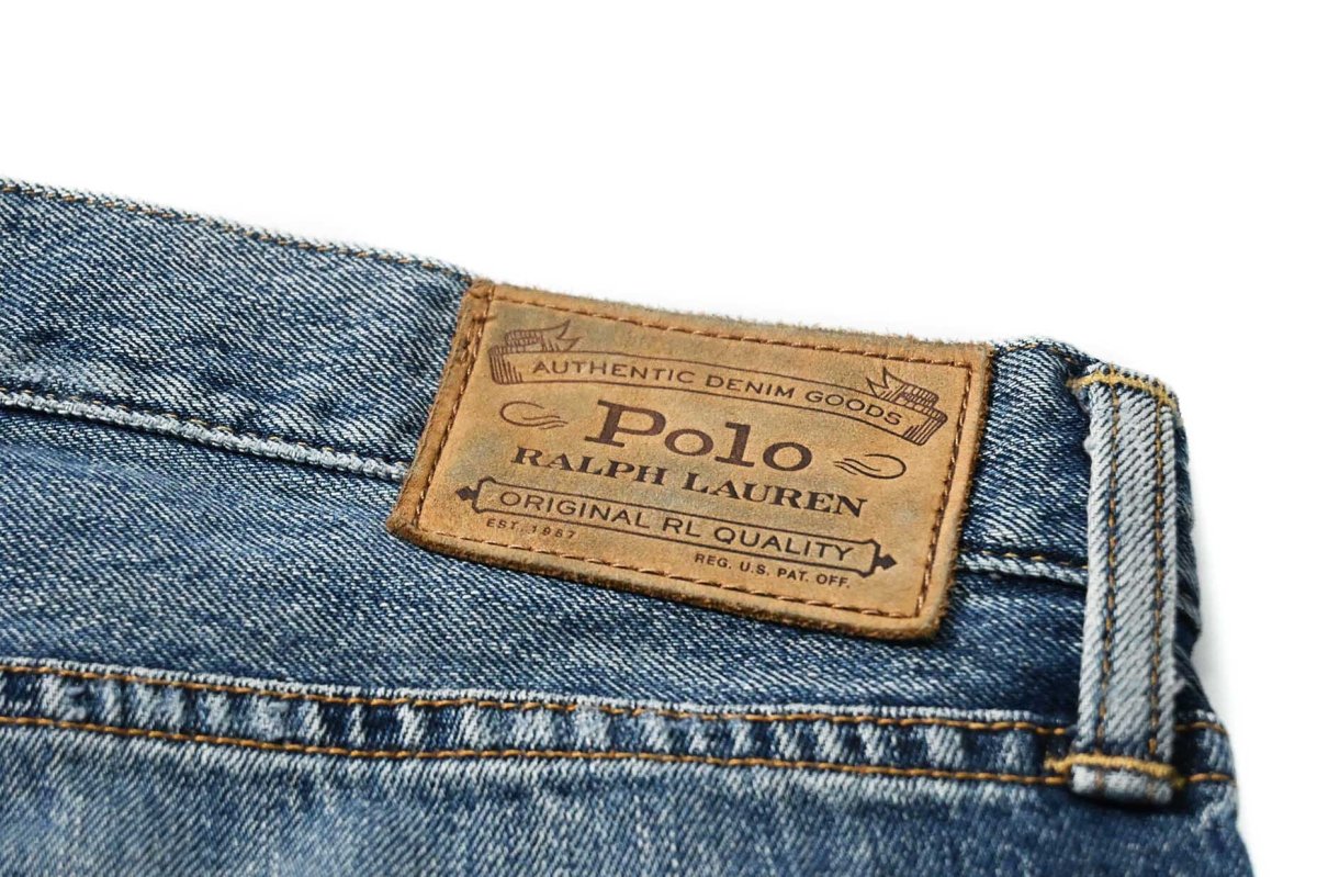 画像6: Used Polo Ralph Lauren Denim Pants Varick Slim Straight ラルフローレン (6)