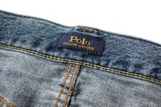 画像8: Used Polo Ralph Lauren Denim Pants Varick Slim Straight ラルフローレン (8)