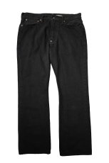 画像1: Used Polo Ralph Lauren Denim Pants Boot Cut 750 Black ラルフローレン (1)
