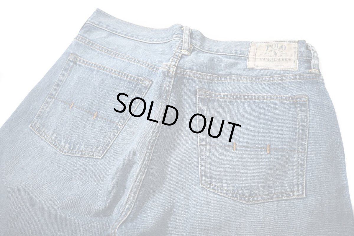 画像4: Used Polo Ralph Lauren Denim Pants Vintage 67 ラルフローレン (4)