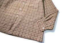 画像3: 50-60s Used Chippewa Woolen Mills Wool Open Collar Shirt (3)