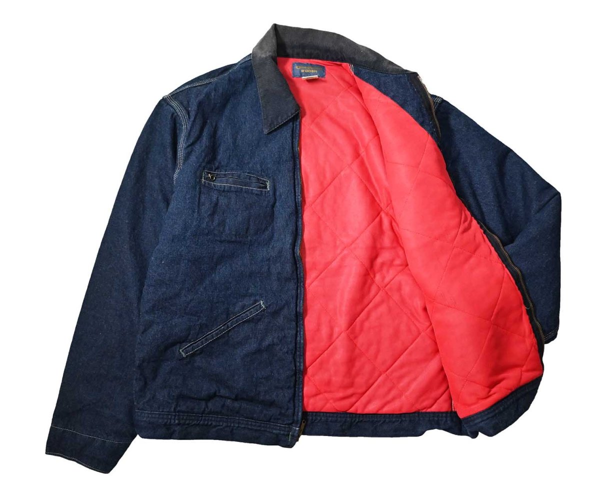 画像5: 70s Used Osh Kosh Quilt Lined Denim Work Jacket made in USA (5)