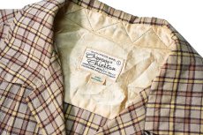 画像4: 50-60s Used Chippewa Woolen Mills Wool Open Collar Shirt (4)