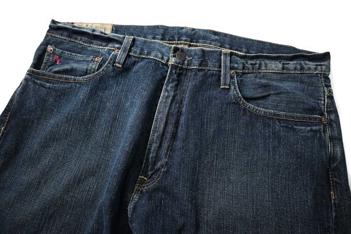 画像2: Used Polo Ralph Lauren Denim Pants Cortlandt 300 ラルフローレン (2)
