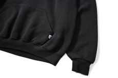 画像3: 00s Used Russell Athletic Blank Sweat Hoodie Black (3)