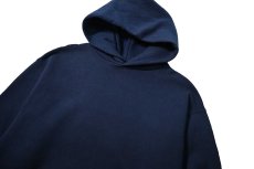 画像2: 90s Used Russell Athletic Blank Sweat Hoodie Navy made in USA (2)