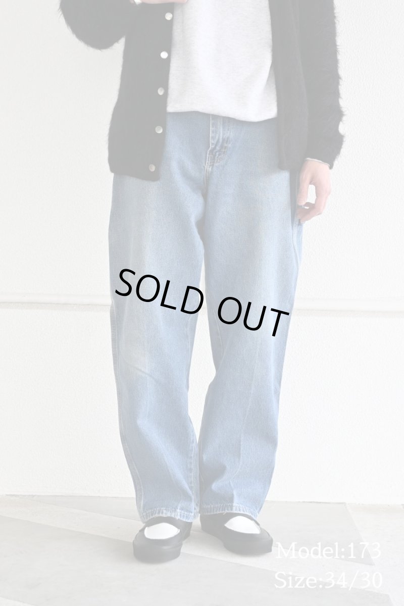 画像7: 00s Used Dickies Denim Carpenter Pants (7)