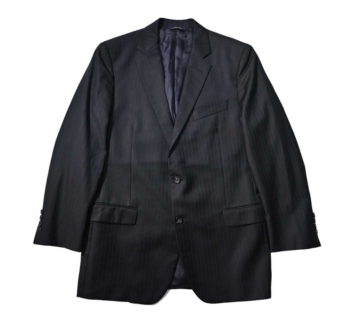 画像1: Used Brooks Brothers Stripe Tailored Jacket made in USA (1)