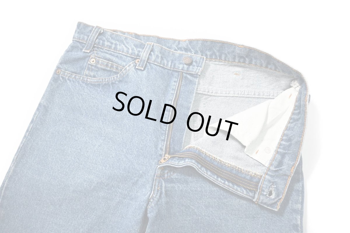 画像6: 80s Used Levi's 517 Cut Off Denim Pants made in USA リーバイス (6)
