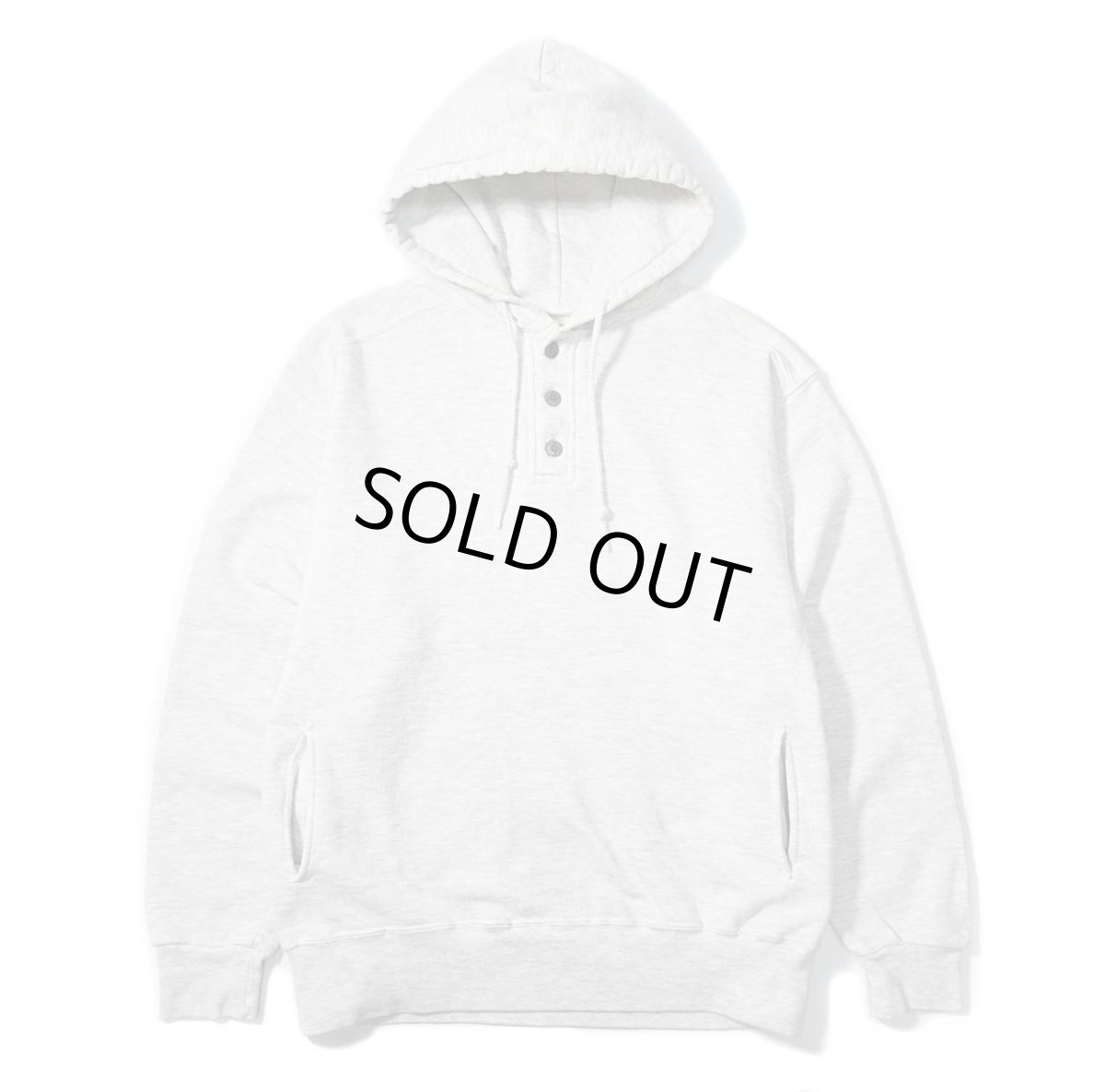 画像1: 90s Used L.L.Bean × Russell Athletic Blank Sweat Hoodie Ash made in USA (1)