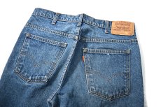 画像4: 80s Used Levi's 517 Cut Off Denim Pants made in USA リーバイス (4)