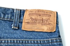 画像5: 80s Used Levi's 517 Cut Off Denim Pants made in USA リーバイス (5)