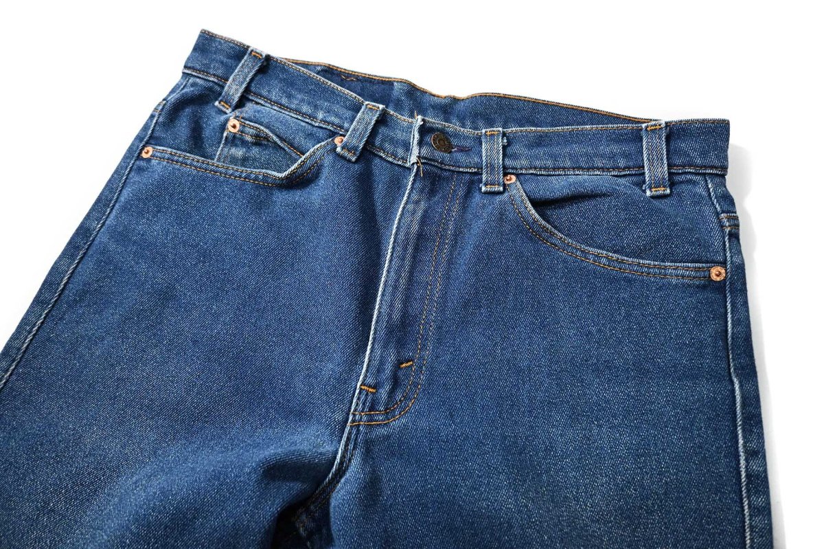 画像2: 91' Used Levi's 517 Stretch Denim Pants made in USA リーバイス (2)